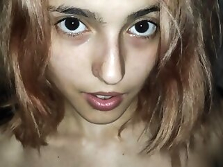hardcore Skinny petite teen enjoys it with big cock until she cums close-up teen (18+)